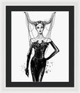 Astrology Muses - Taurus - Framed Print