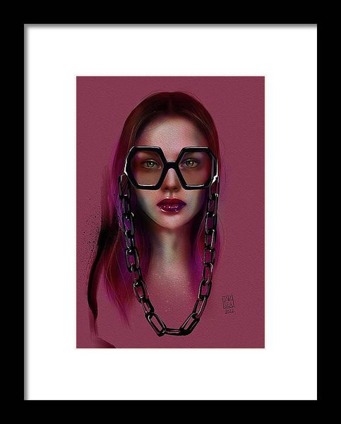 Fashion Art 000004 - Framed Print