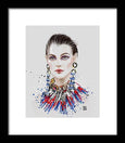 Fashion Portrait 000001 - Framed Print