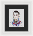 Fashion Portrait 000001 - Framed Print